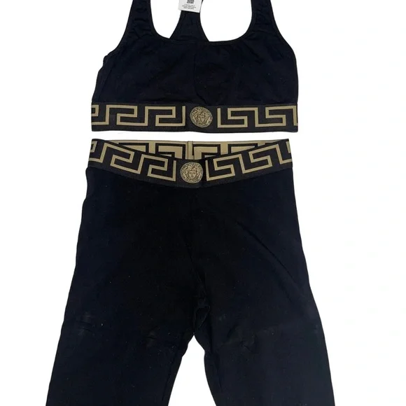 Versace two piece outfit top